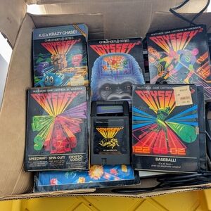 Odyssey² Video Game Cartridge - Black